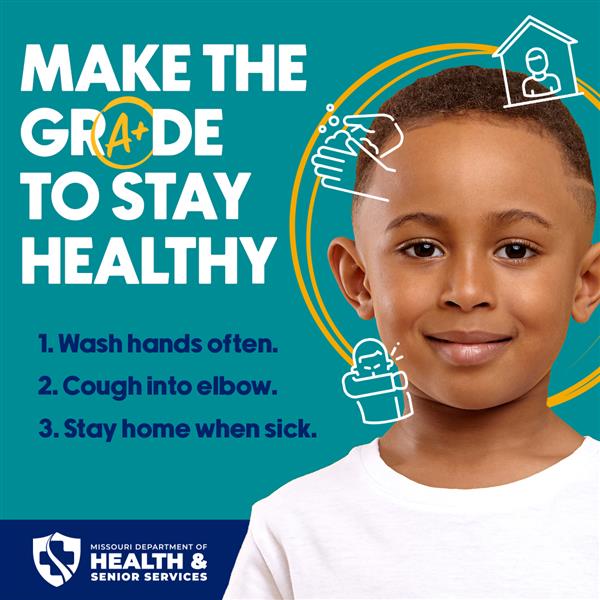 Make the Grade to stay healthy graphic from the Missouri Dept. of health and senior services. Make the Grade to stay healthy graphic from the Missouri Dept. of health and senior services.